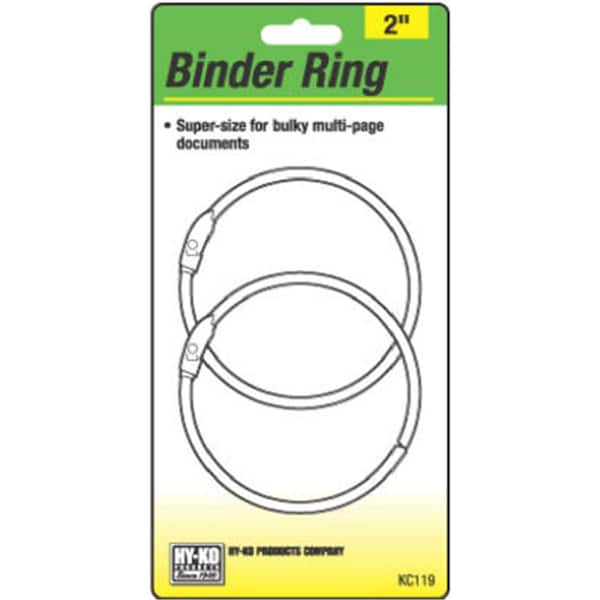 Hy-Ko Hy-Ko Products KC119 2 in. Binder Ring, 5PK HY575775 - main